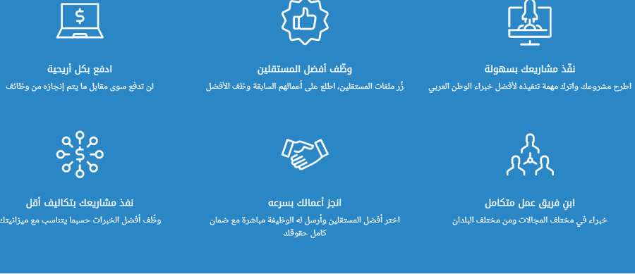 أهم المواقع العربية للعمل عبر الانترنت وبدأ العمل الحر