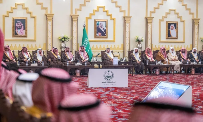 أمير القصيم: شرعية المنجزات "ركيزة" لتطور المملكة