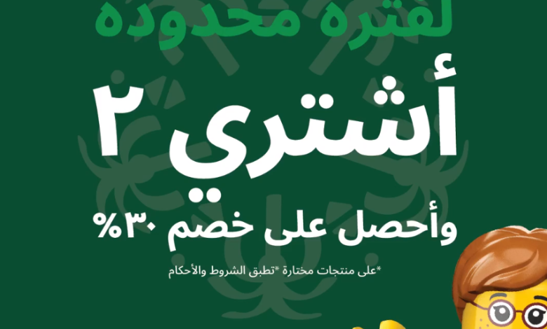 عرض يوم التأسيس من ليغو السعودية