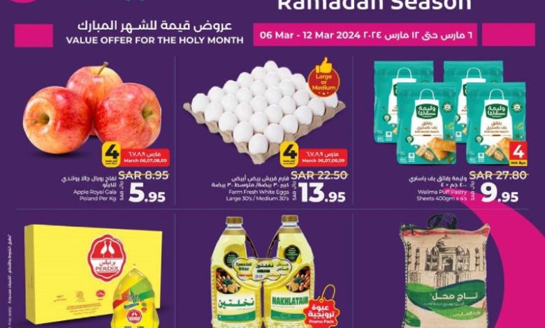 عروض أسواق لولو هايبر ماركت جدة تبوك ينبع