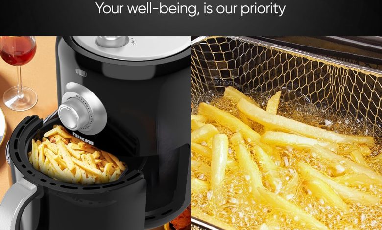 مقلاة هوائية من نيكاي بسعر مميز مقلاة هوائية من نيكاي بسعر مميز