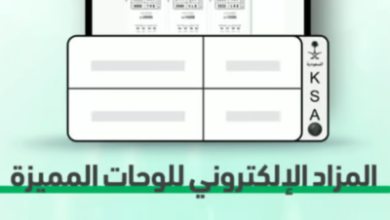 «المرور»: طرح مزاد اللوحات الإلكتروني عبر منصة أبشر اليوم الأحد