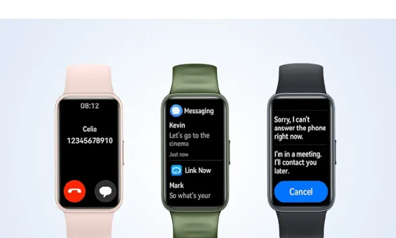 ساعة هواوي باند 8 متوافقة مع Android و IOS ساعة هواوي باند 8 متوافقة مع Android و IOS