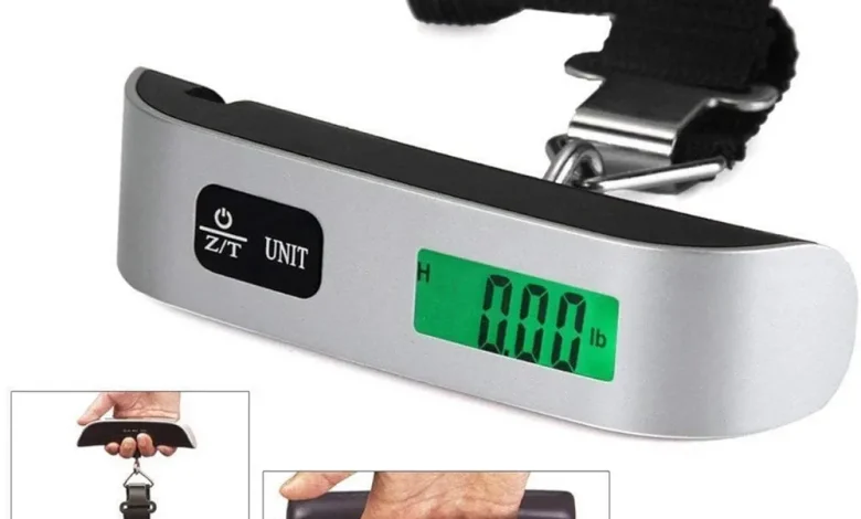 ميزان امتعة رقمي بالتعليق محمول باليد لحقائب السفر بشاشة عرض ال سي دي من يو ال تكنو نوفو ميزان امتعة رقمي بالتعليق محمول باليد لحقائب السفر بشاشة عرض ال سي دي من يو ال تكنو نوفو