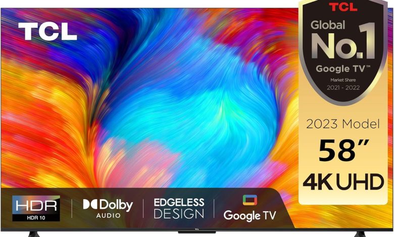 عرض خاص على تلفزيون سمارت 58 بوصة من تي سي ال عرض خاص على تلفزيون سمارت 58 بوصة من تي سي ال