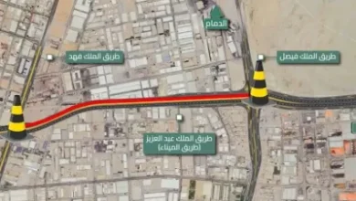 بدء التحويلة المرورية للمنطقة الأولى على طريق الملك عبدالعزيز باتجاه بقيق