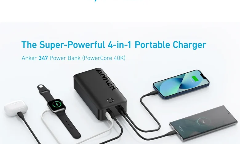 باور بانك انكر 4 × 1 فائق القوة بتخفيض كبير باور بانك انكر 4 × 1 فائق القوة بتخفيض كبير