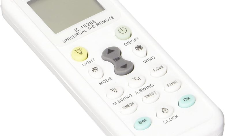 ريموت يشغل جميع أنواع المكيفات