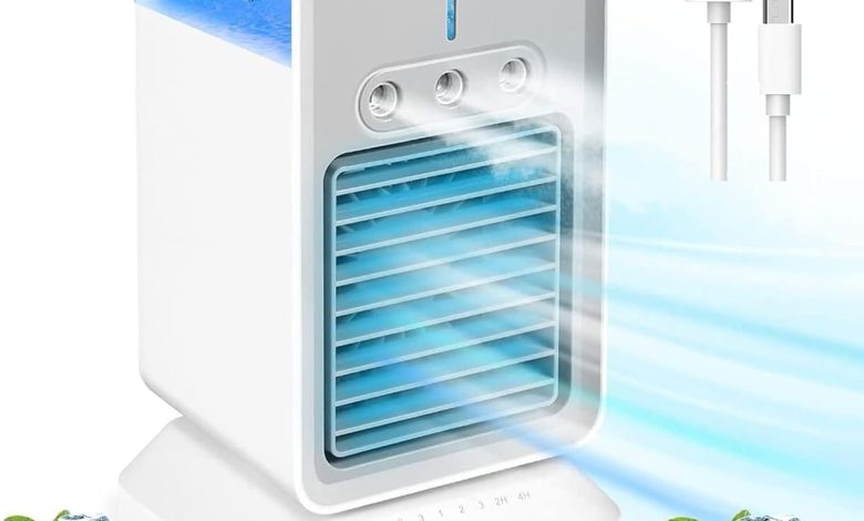 مروحة تبريد محمولة بسعر مميز مروحة تبريد محمولة بسعر مميز