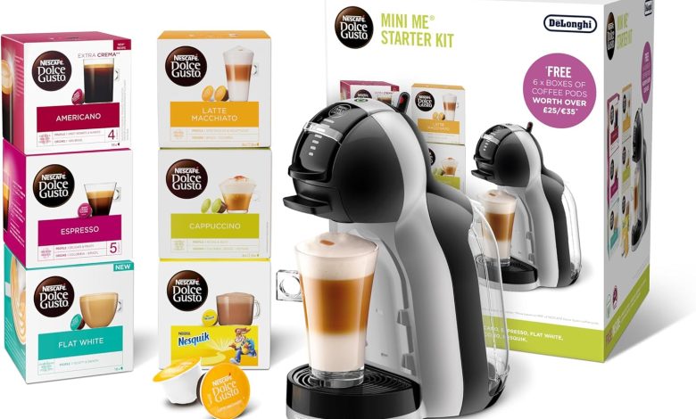 عرض مكينة تحضير القهوة من دولشتي عرض مكينة تحضير القهوة من دولشتي