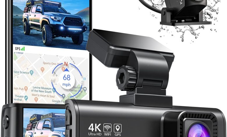 كاميرا داش امامية وخلفية 4K للسيارة بسعر مخفض كاميرا داش امامية وخلفية 4K للسيارة بسعر مخفض