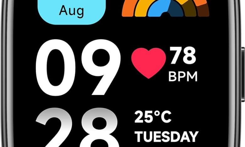 عرض الساعة الذكية ريدمي 3 اكتيف من شاومي عرض الساعة الذكية ريدمي 3 اكتيف من شاومي