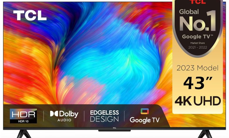 عرض تلفزيون ذكي 4 كيه الترا اتش دي 43 بوصة من TCL عرض تلفزيون ذكي 4 كيه الترا اتش دي 43 بوصة من TCL