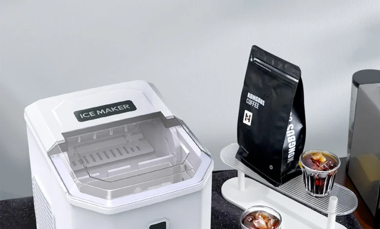 عرض آلة صنع الثلج المنزلية الأوتوماتيكية HiBREW عرض آلة صنع الثلج المنزلية الأوتوماتيكية HiBREW
