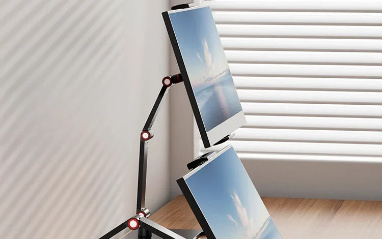 حامل مكتب محمول للشاشة من المعدن بسعر مميز