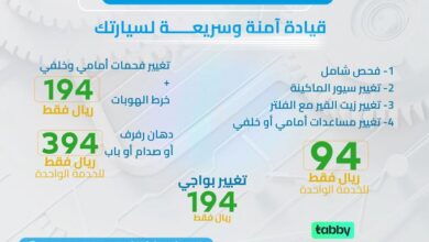 عروض اليوم الوطني من شركة البيان الجديد لصيانة السيارات