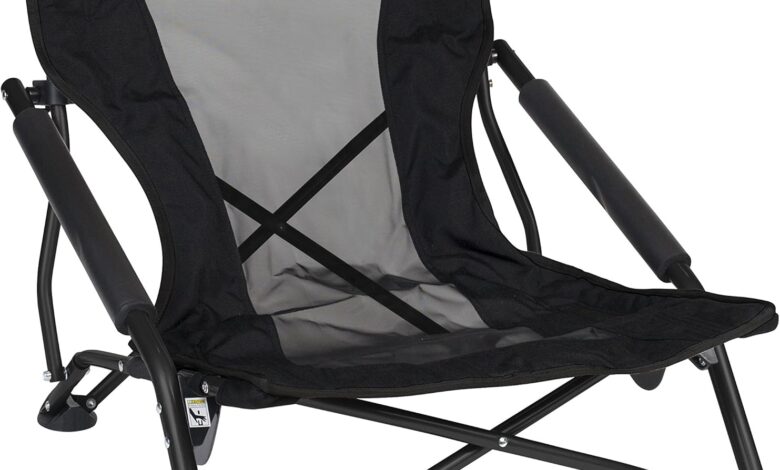 عرض كرسي تخييم قابل للطي من كاسكيد ماونتين تيك عرض كرسي تخييم قابل للطي من كاسكيد ماونتين تيك