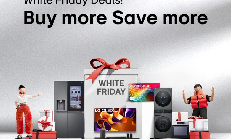 عروض الجمعة البيضاء من إل جي الناغي