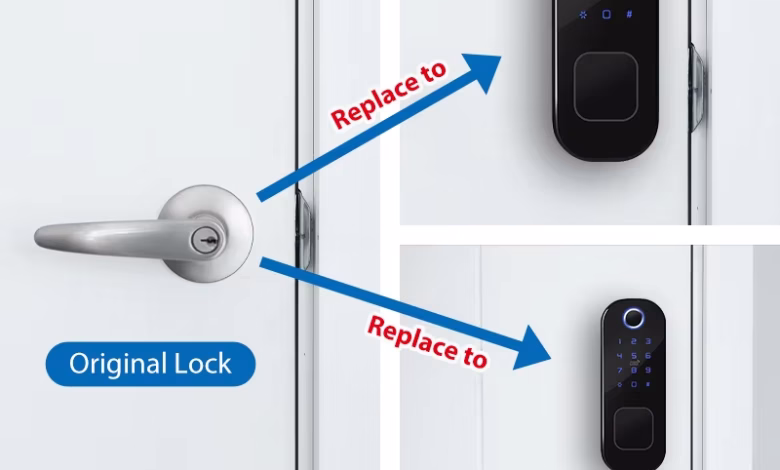 عرض القفل الذكي للأبواب الخارجية عرض القفل الذكي للأبواب الخارجية