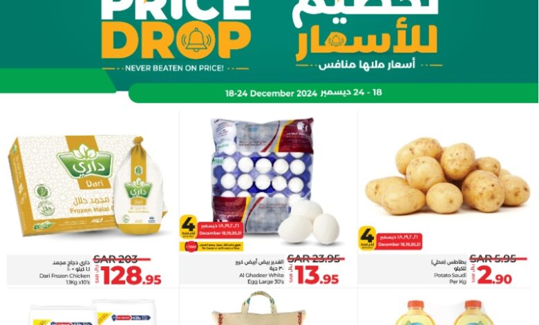 عروض أسواق لولو هايبر ماركت جدة تبوك ينبع خميس مشيط