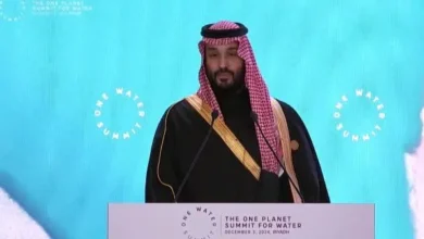 ولي العهد: العالم يواجه تحديات متزايدة في قطاع المياه