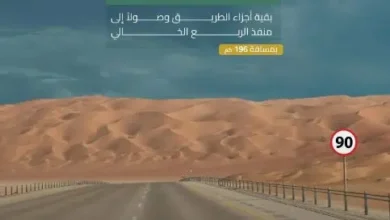 تحديث سرعات طريق السعودية – عمان “الربع الخالي”