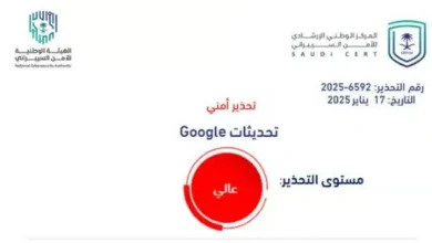 الأمن السيبراني: تحذير أمني عالي الخطورة بشأن ثغرات في منتجات Google