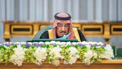 خادم الحرمين الشريفين يرأس جلسة مجلس الوزراء