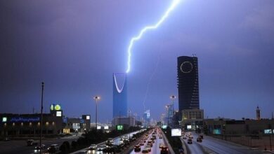 ابقوا في أماكن آمنة.. المدني يحذر من استمرار الأمطار الرعدية حتى الأحد