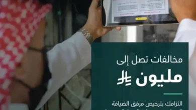 السياحة تواصل ضبط الفنادق والشقق المخدومة المخالفة وتطبق عقوبات صارمة