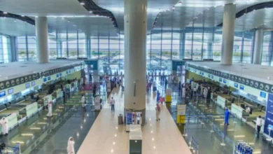 مطار الملك خالد يتصدر مطارات المملكة بنسبة التزام 82 %