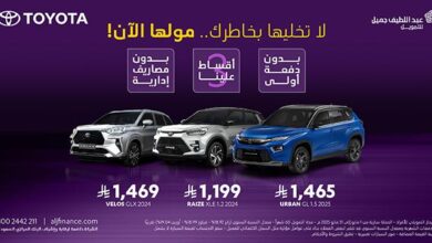 عروض سيارات تويوتا رايز وفيلوز واوربان 2025