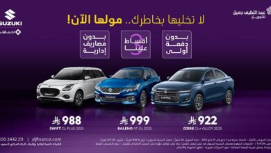 عروض سيارات سوزوكي ديزاير وبالينو وسويفت 2025