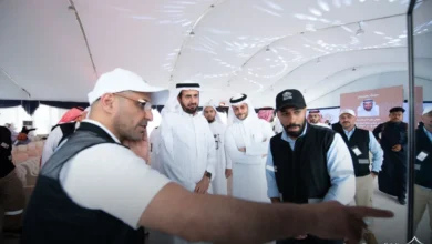 الربيعة يقف على جاهزية المشاعر المقدسة