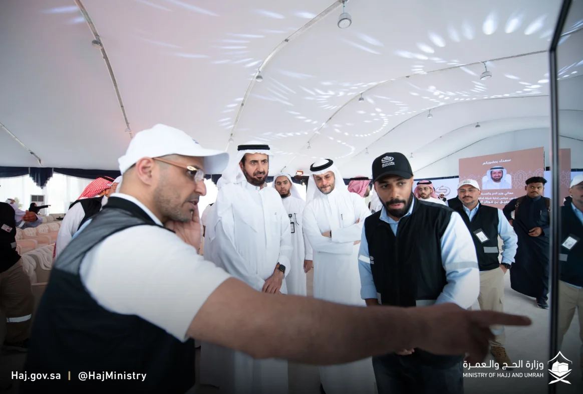 الربيعة يقف على جاهزية المشاعر المقدسة الربيعة يقف على جاهزية المشاعر المقدسة