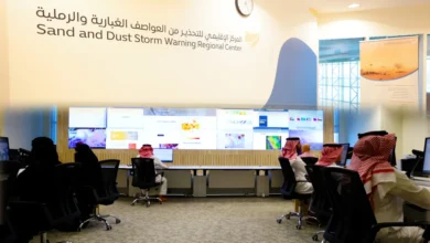المملكة تقدم خريطة طريق لمواجهة العواصف الغبارية