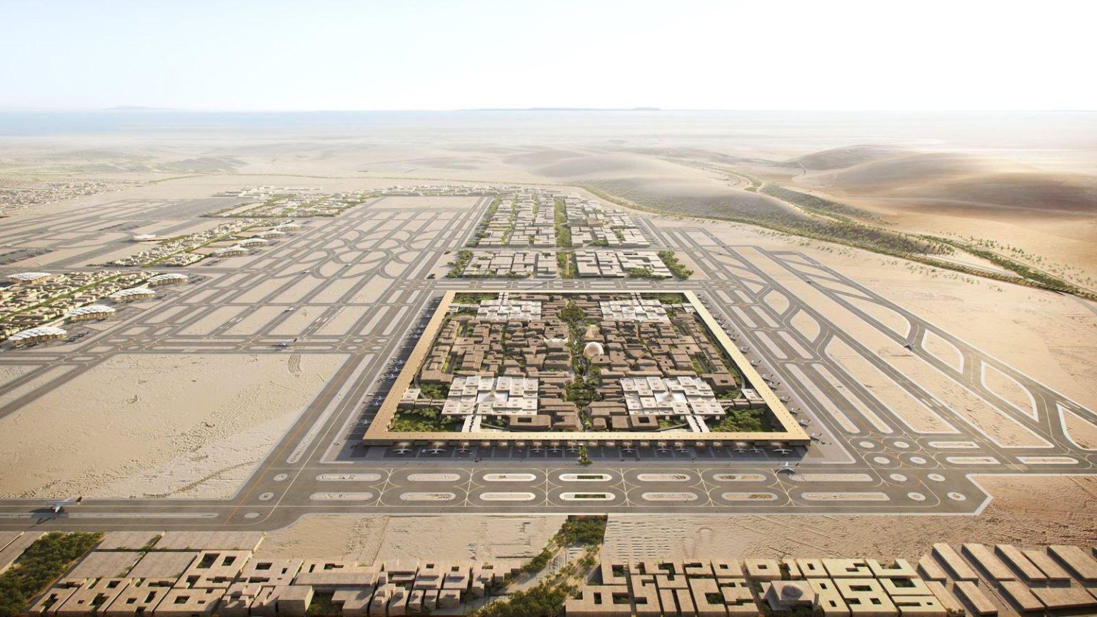 شراكة لتطوير مدارج ومواقف الطائرات وأبراج مراقبة مطار الملك سلمان الدولي شراكة لتطوير مدارج ومواقف الطائرات وأبراج مراقبة مطار الملك سلمان الدولي