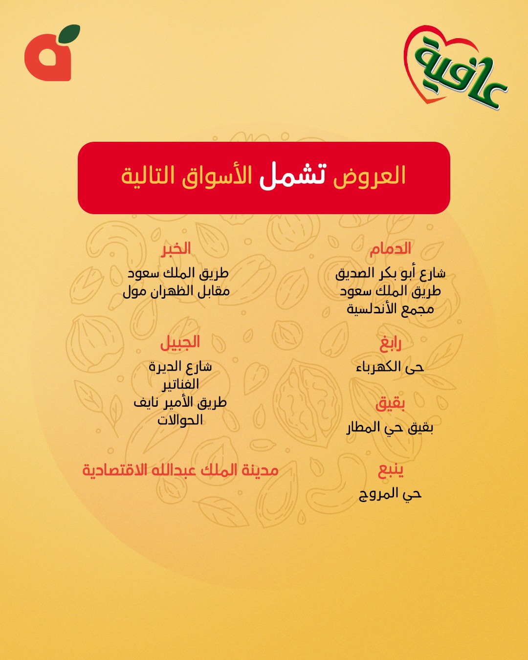 عروض أسواق بندة الإثنين فقط