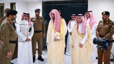 النائب العام يدشّن عدداً من المقار الجديدة بالمشاعر