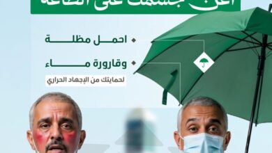 لحجٍّ آمنٍ صحيًّا.. الصحة: التزموا بالإجراءات الوقائية لتفادي الإجهاد الحراري