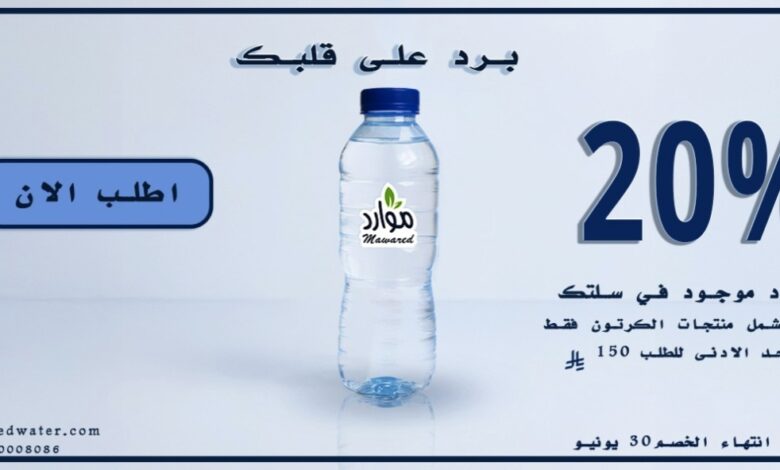 عرض مياه موارد