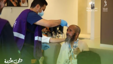 خدمات صحية وبرامج توعوية بـ 30 مركزاُ في المشاعر