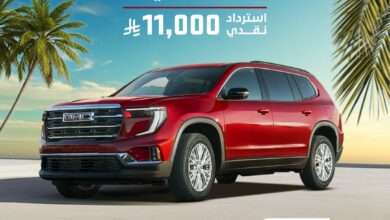 عرض سيارات جي ام سي أكاديا وسييرا 2025