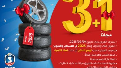 عرض العمودي للإطارات