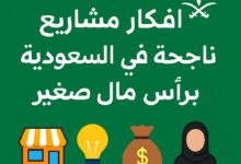أفكار مشاريع ناجحة في السعودية برأس مال صغير
