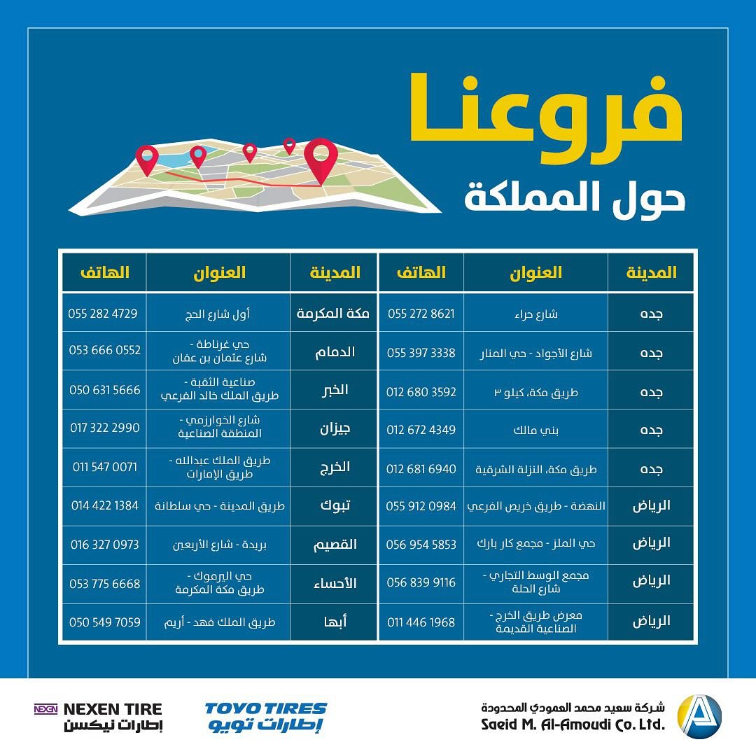 عرض اليوم الوطني من العمودي للإطارات