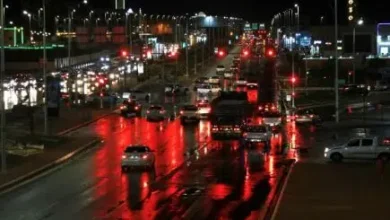 المدني يحذر: أمطار رعدية غزيرة على عدة مناطق حتى الخميس