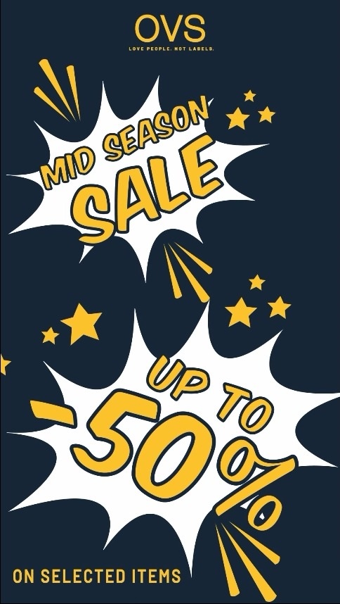 عرض متاجر OVS للأزياء عرض متاجر OVS للأزياء