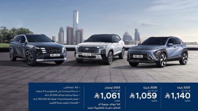 عرض سيارات هيونداي توسان وكونا وكريتا 2026