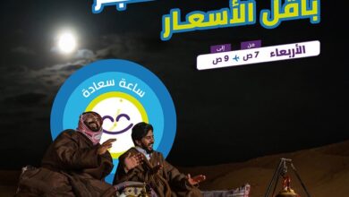 عرض طيران أديل الأربعاء فقط